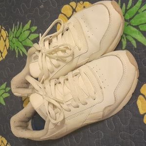 Reebok classic white women tennis shoes 8